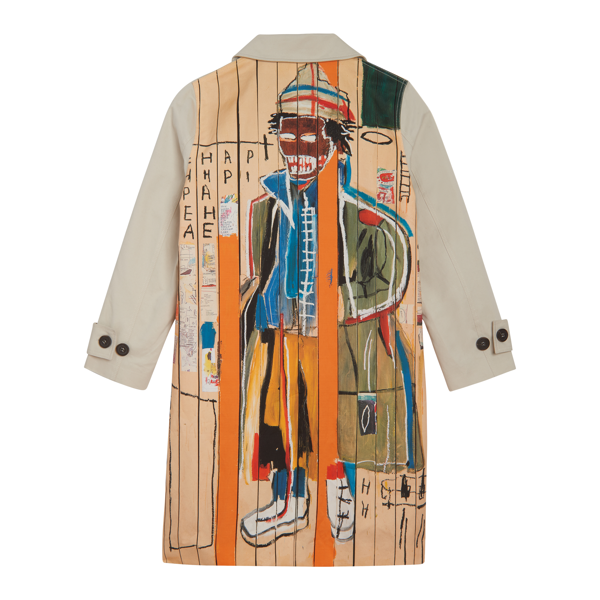 Basquiat “Anthony Clarke” Trench Coat