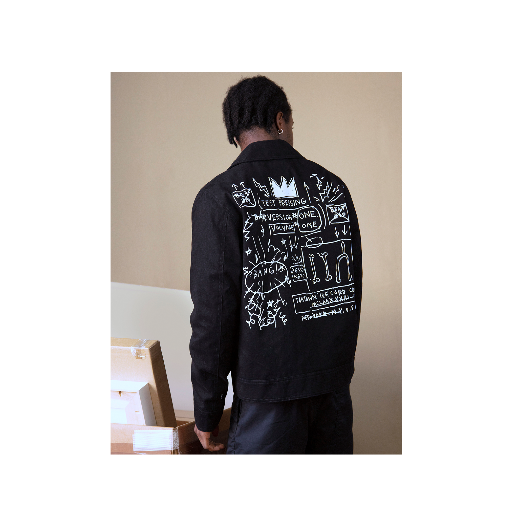 Basquiat “Beat Bop” Unisex Mechanic's Jacket