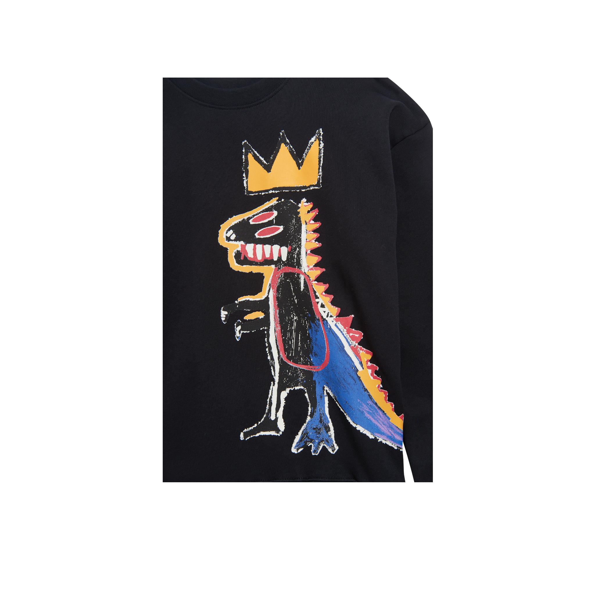 Basquiat “Pez Dispenser” Printed Crewneck