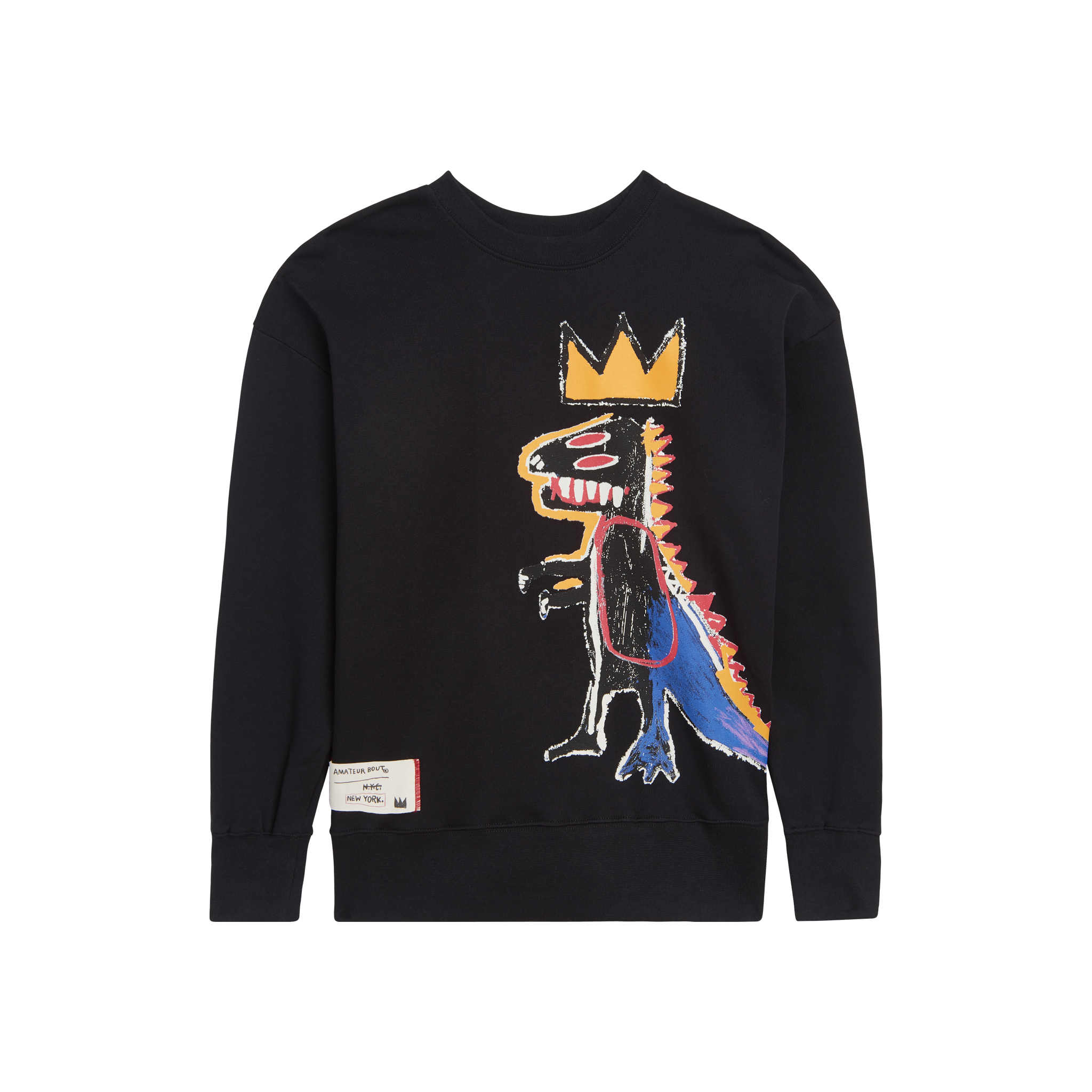 Basquiat “Pez Dispenser” Printed Crewneck