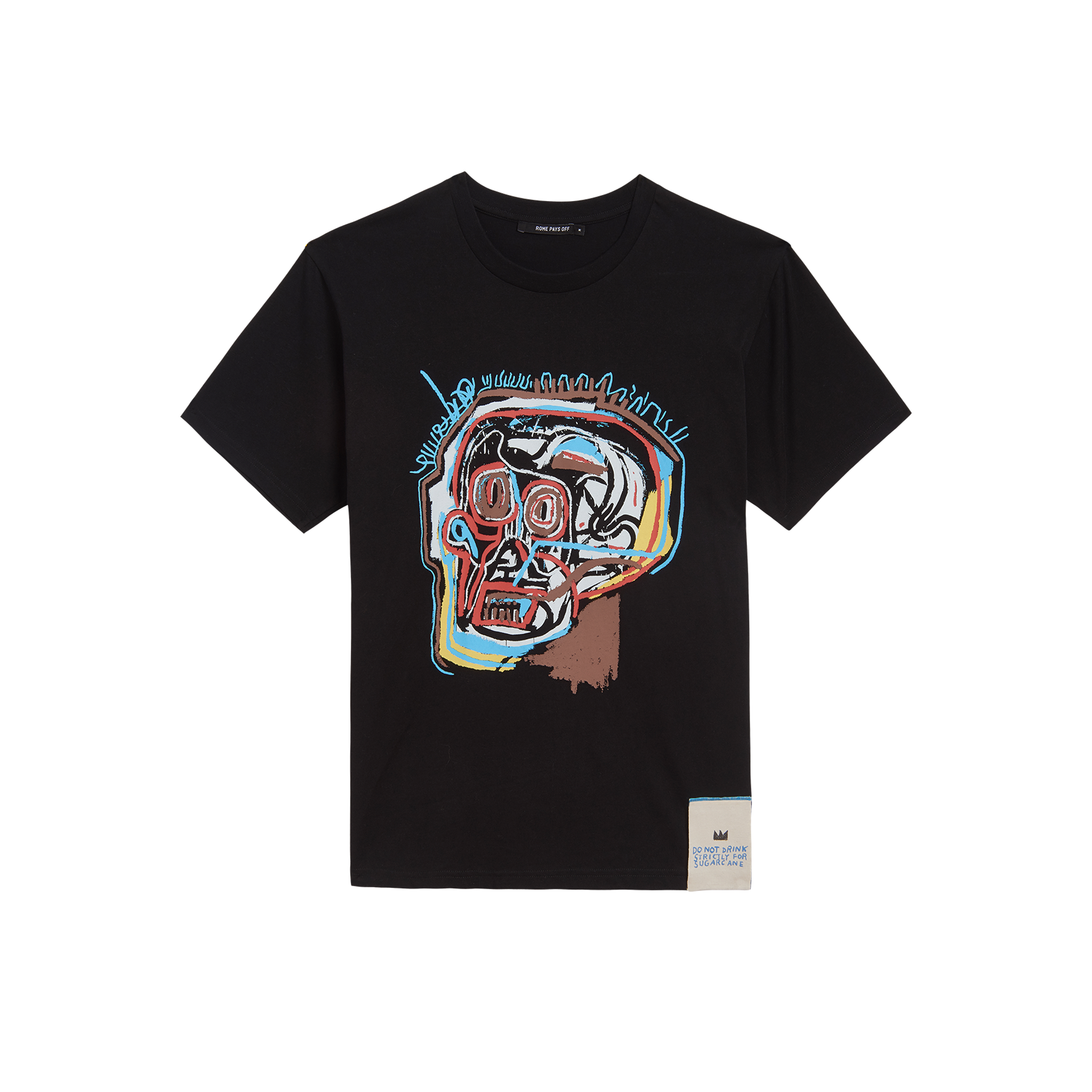 Basquiat “Skull” T-Shirt, Black