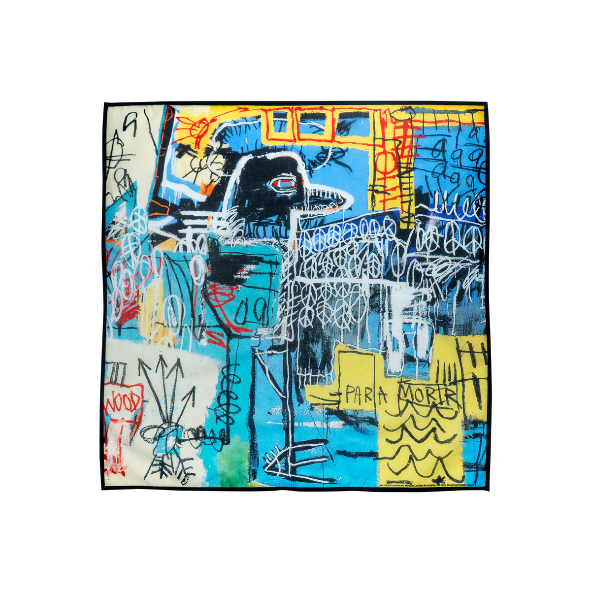 Jean-Michel Basquiat “Bird on Money” Bandana