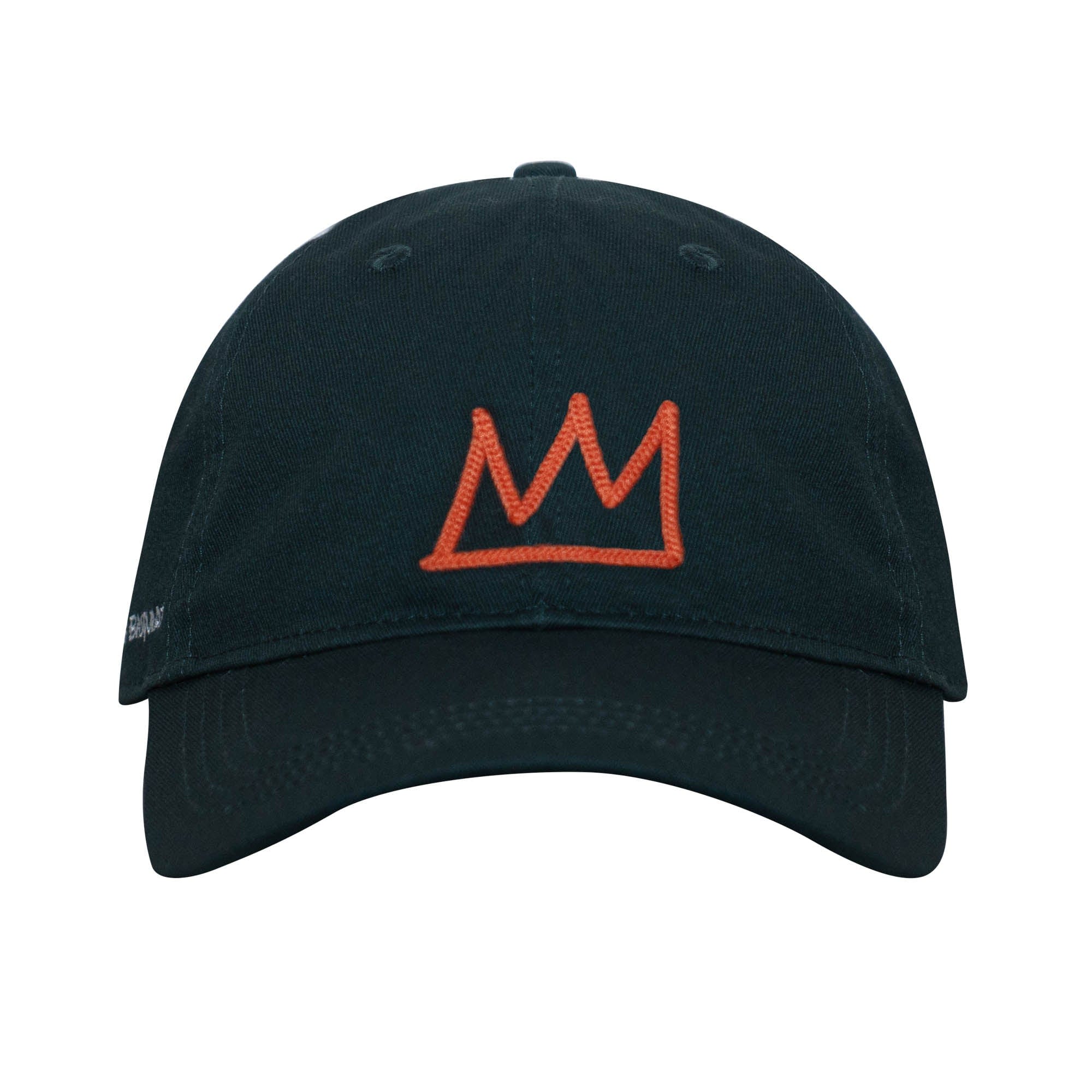 Basquiat Crown Baseball Cap, Green