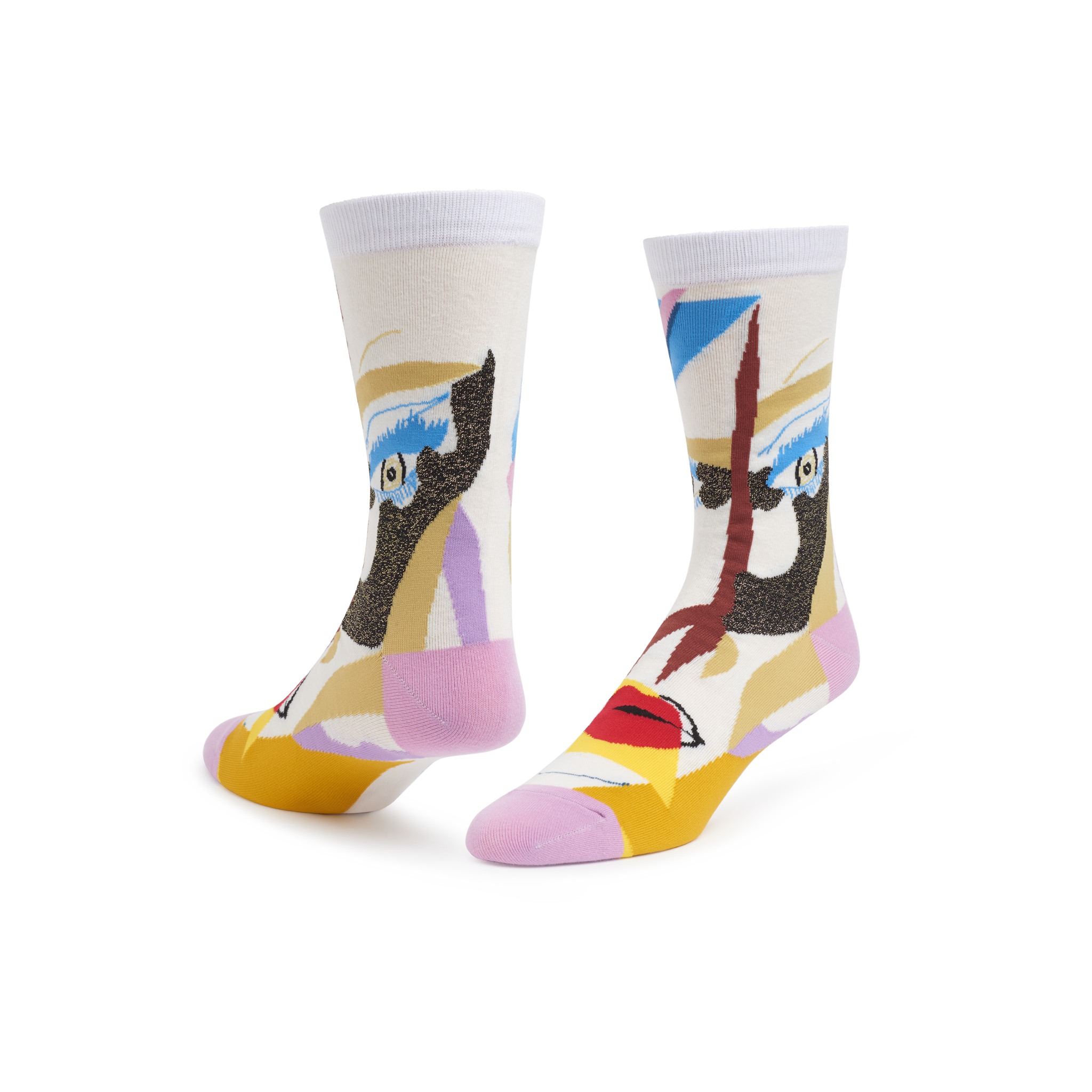 Mickalene Thomas “Untitled #3” Jacquard Knit Socks