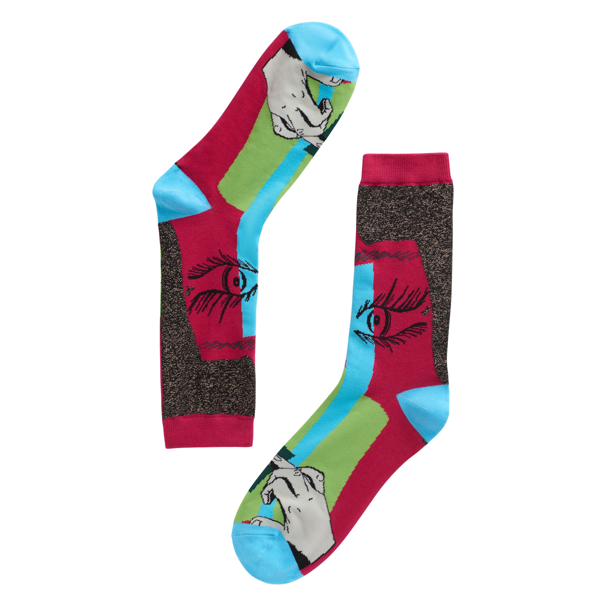 Mickalene Thomas Untitled #5 Jacquard Knit Socks