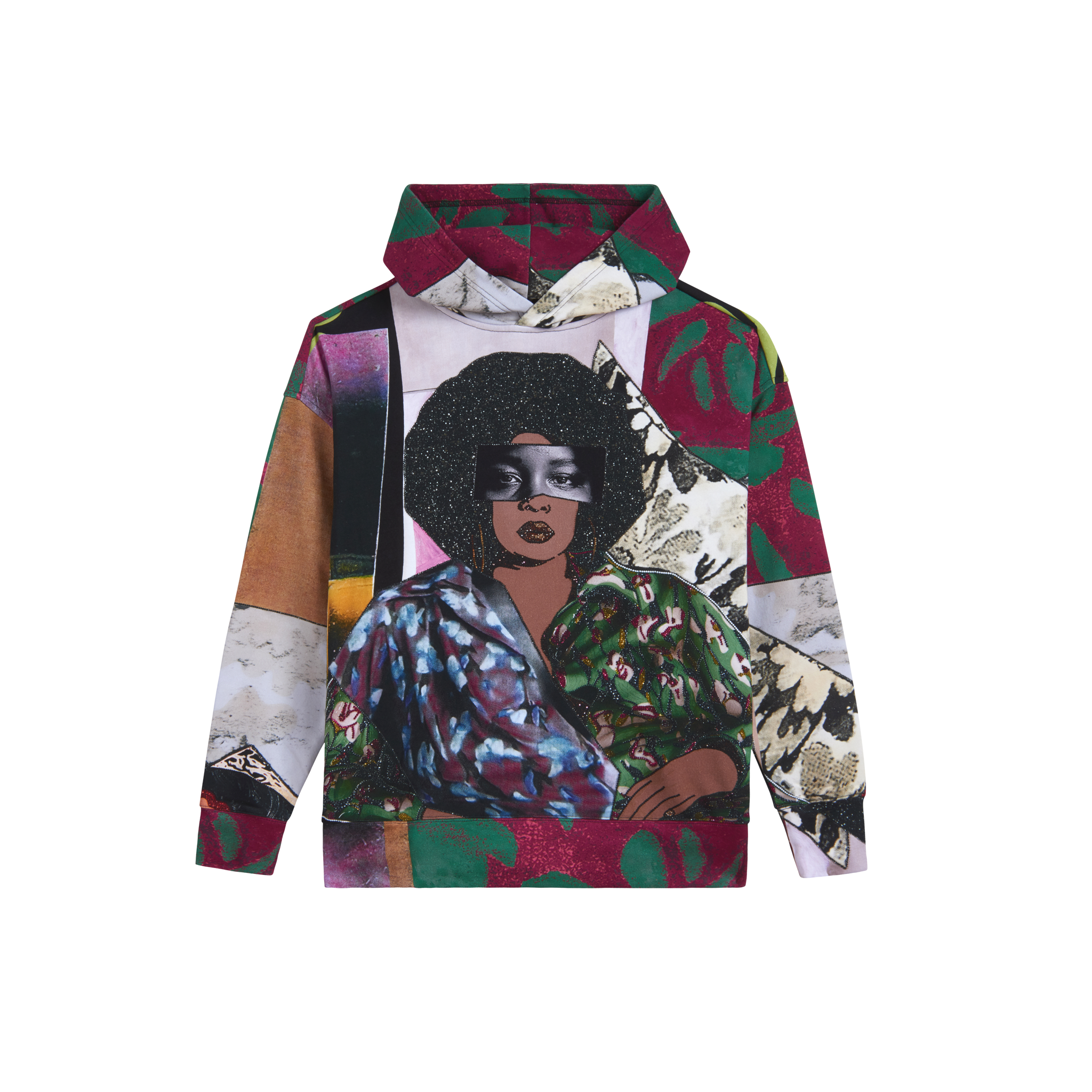 Mickalene Thomas “Afro Goddess” Unisex Hoodie