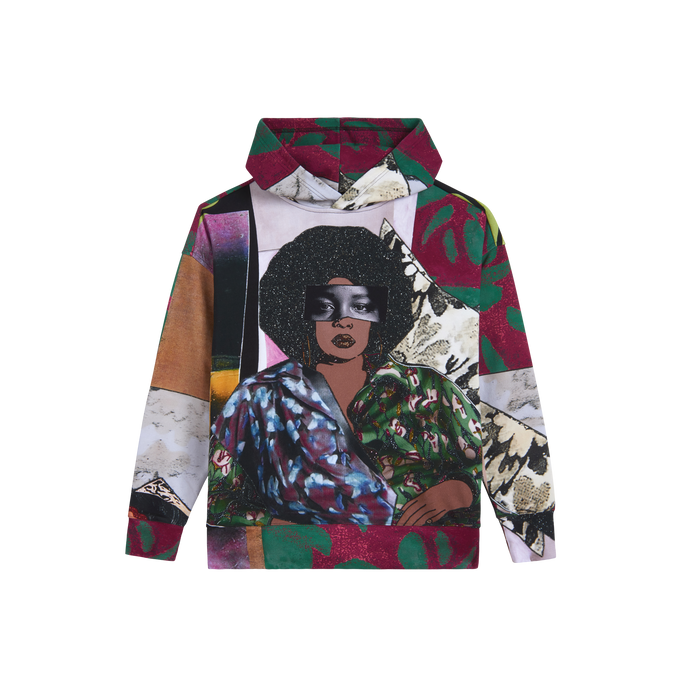 Mickalene Thomas "Afro Goddess" Unisex Hoodie