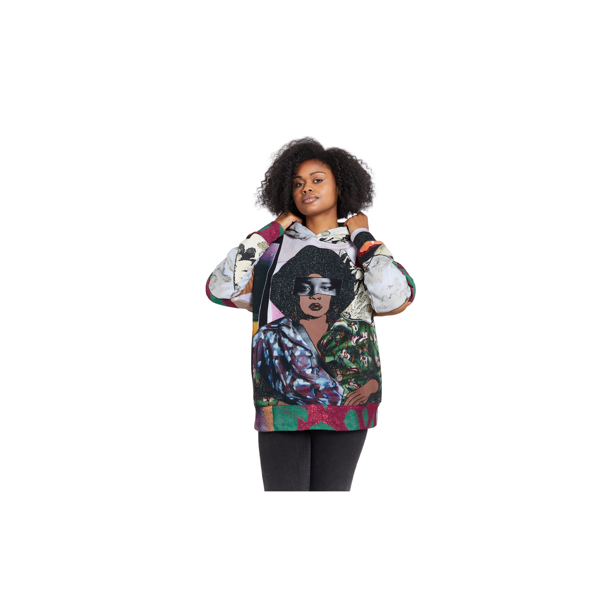 Mickalene Thomas "Afro Goddess" Unisex Hoodie