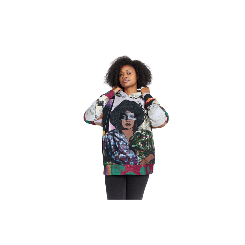 Mickalene Thomas "Afro Goddess" Unisex Hoodie