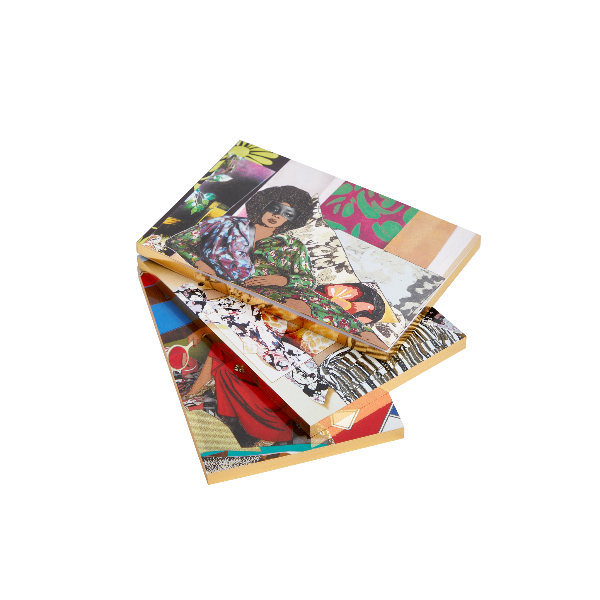 Mickalene Thomas Notepads, Boxed Set of 3