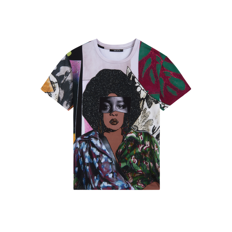 Mickalene Thomas "Afro Goddess" Unisex T-shirt