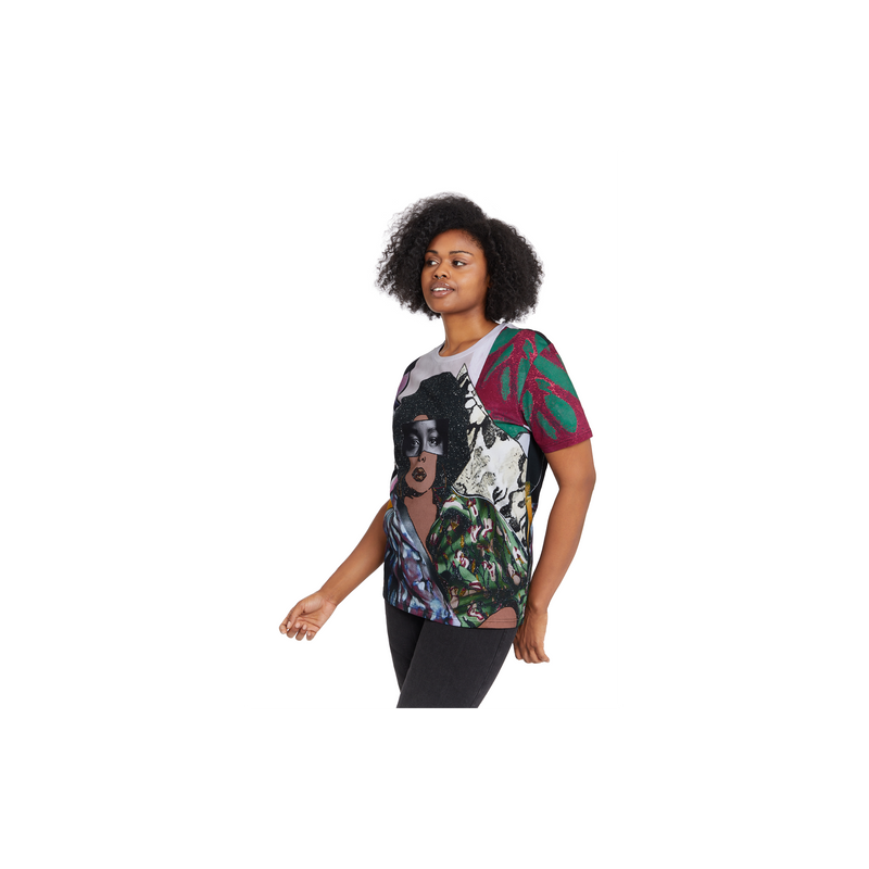 Mickalene Thomas "Afro Goddess" Unisex T-shirt