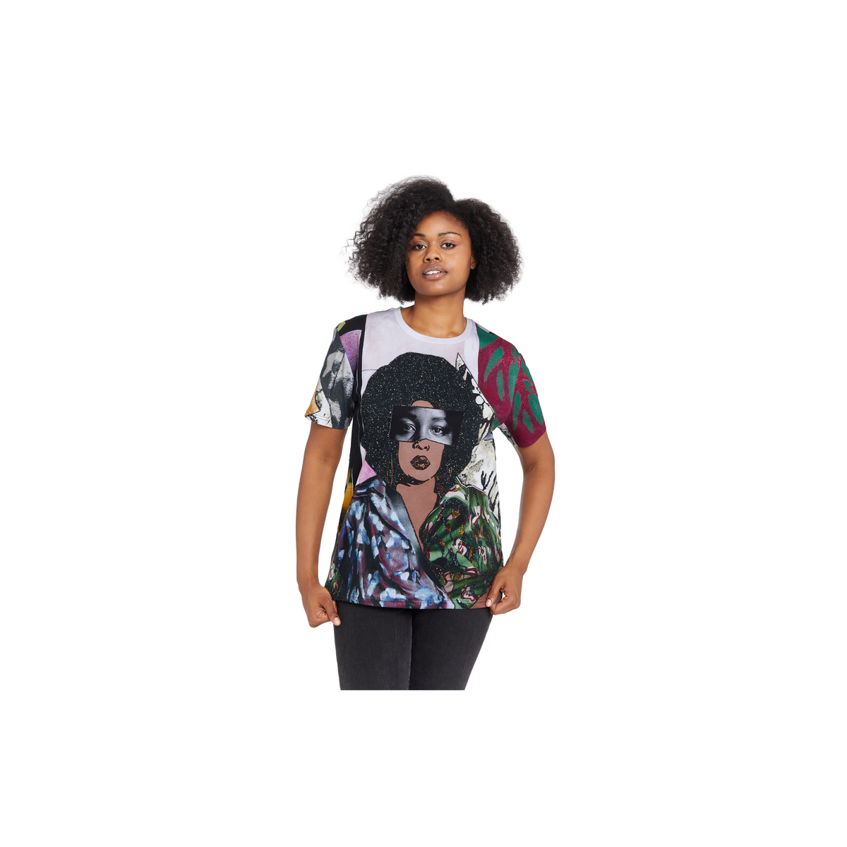 Mickalene Thomas "Afro Goddess" Unisex T-shirt