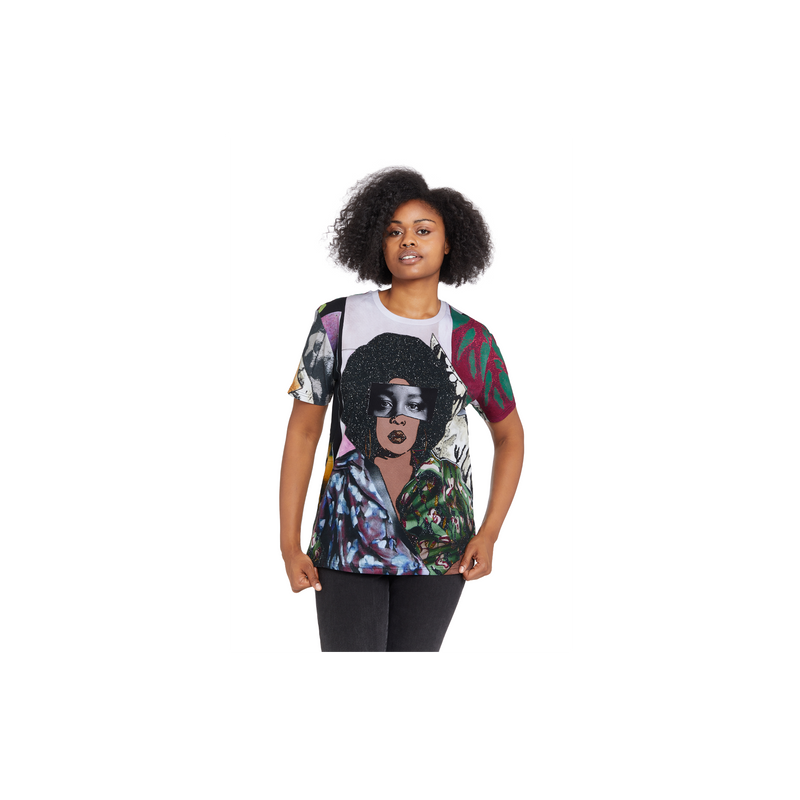 Mickalene Thomas "Afro Goddess" Unisex T-shirt