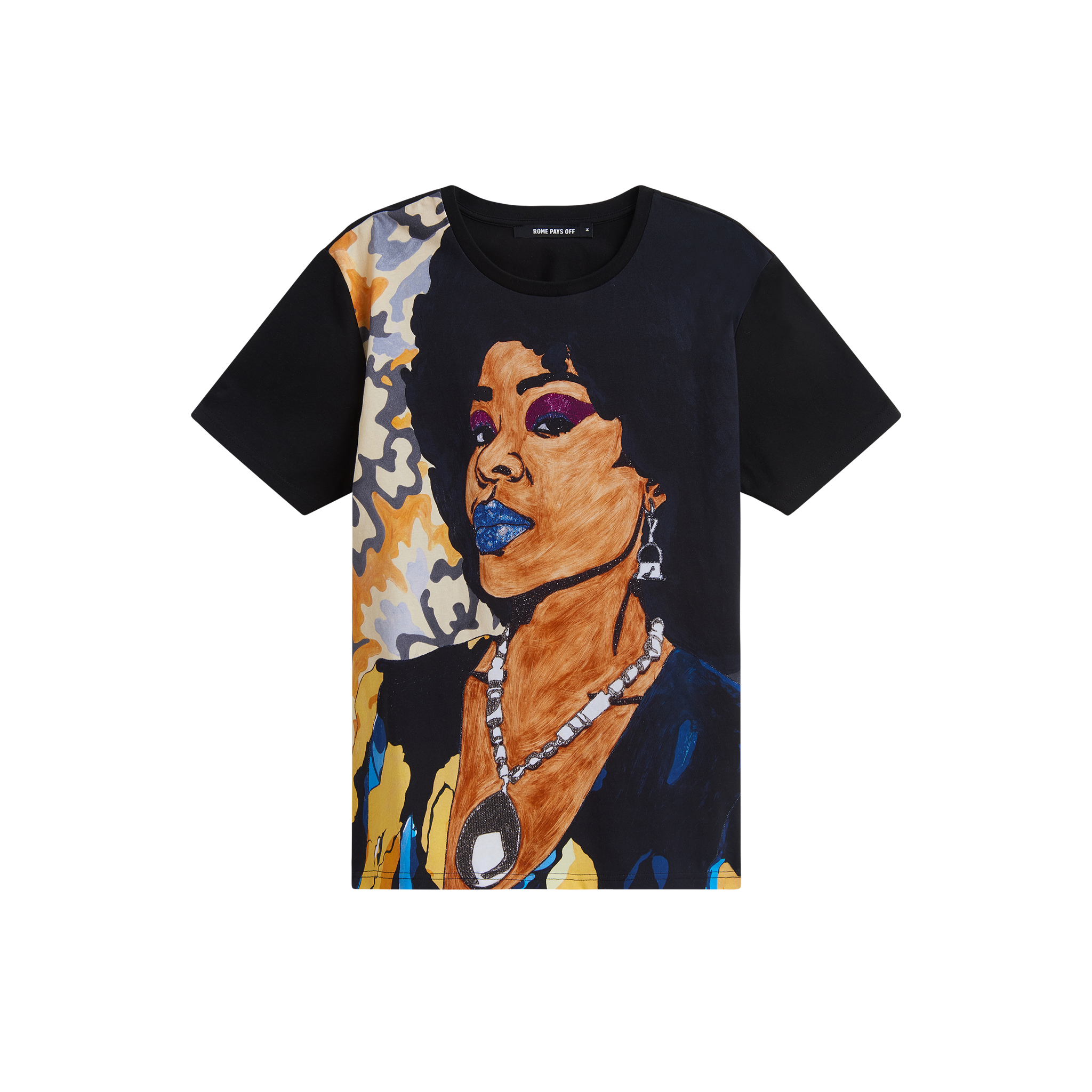 Mickalene Thomas “Din, une très belle négresse #1” Unisex T-shirt