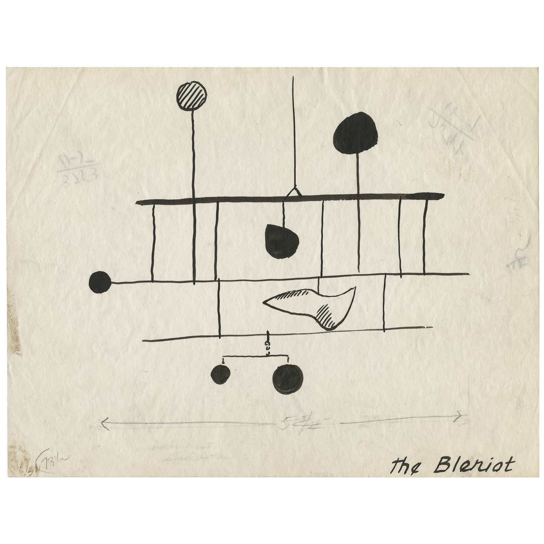 Calder “The Blériot” Hardcover Notebook